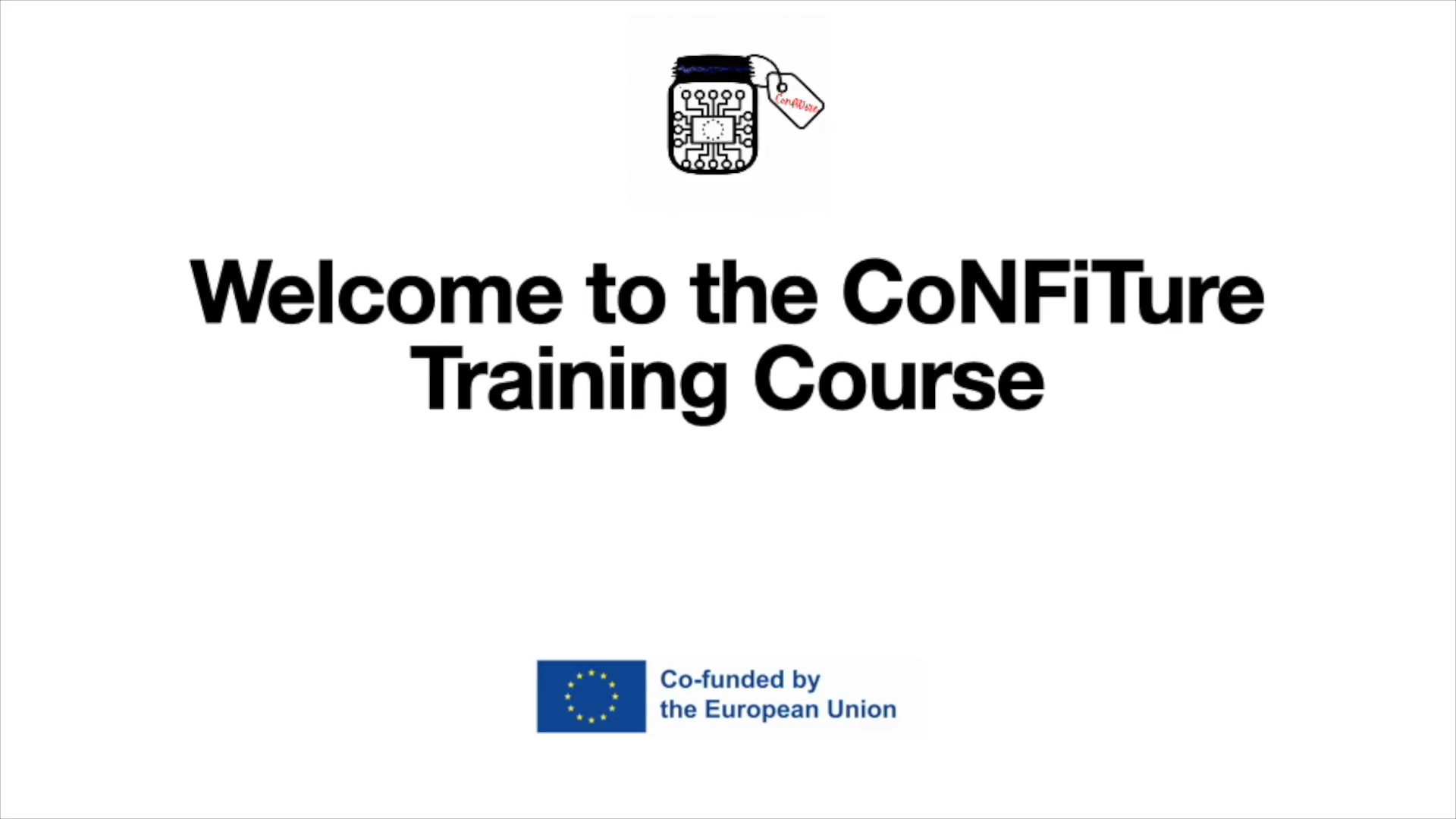 Confiture Training Course